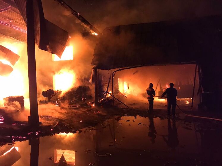 В Закарпатской области сгорел деревообрабатывающий цех, погиб мужчина – ГСЧС