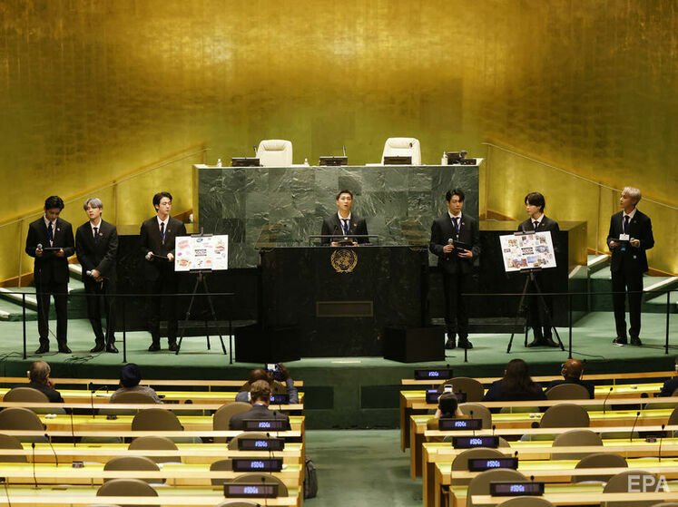 BTS зняли кліп у Генеральній Асамблеї ООН. Ролик став найпопулярнішим на каналі організації. Відео