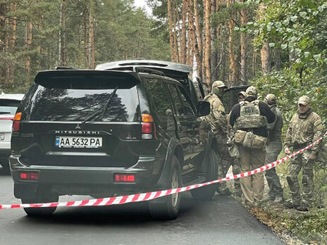 Появилось видео с места стрельбы по автомобилю Сергея Шефира