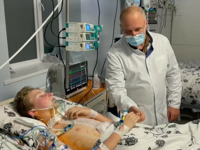 "Другий день із новим серцем". 13-річний хлопчик, якому пересадили серце у Львові, розповів про самопочуття після трансплантації