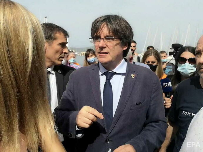 Бывший лидер Каталонии на время вернется в Бельгию после задержания в Италии