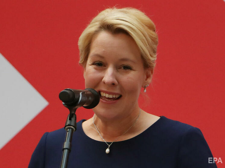 Мэром Берлина впервые станет женщина – экс-министр по делам семьи, попавшая в скандал с плагиатом