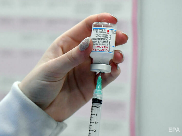 Регулятор ЄС почав розглядати заявку на дозвіл третьої дози вакцини проти коронавірусу від Moderna