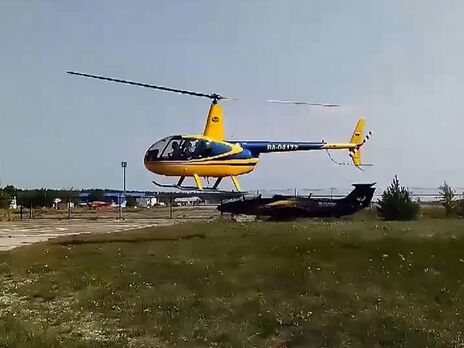 Гелікоптер, за даними Mash, належить аероклубу