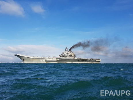 Эксперт об "Адмирале Кузнецове": Не удивлюсь, если авианосец поломался, а буксировка маскируется как заправка топливом