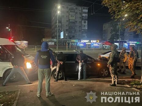 В Киеве задержали группу людей, которые 