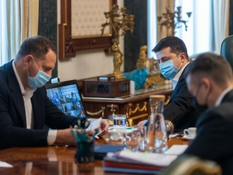 В Офісі президента відбулася нарада щодо ситуації з коронавірусом