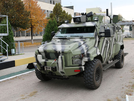 В Украине создали первый беспилотный броневик