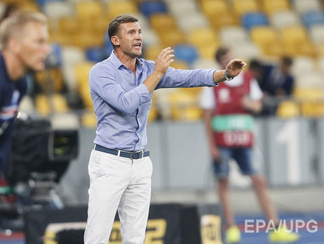 Шевченко назвал состав сборной Украины на ближайшие матчи