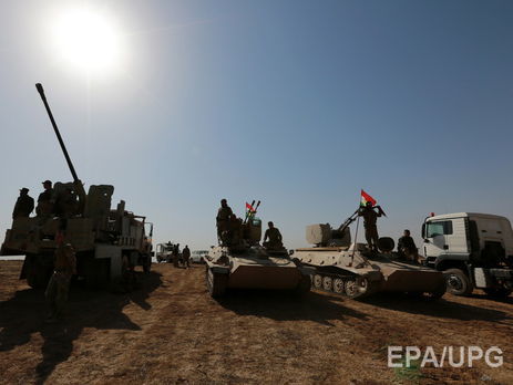 Курды начали наступление на Башику недалеко от Мосула