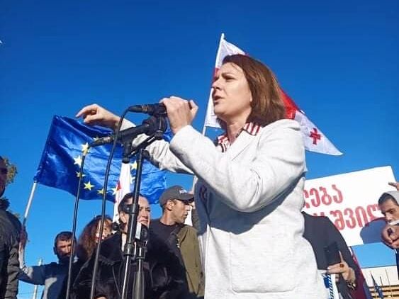 Саакашвили в тюрьме Рустави намного опаснее для "Грузинской мечты", чем когда он был в Украине – соратница политика