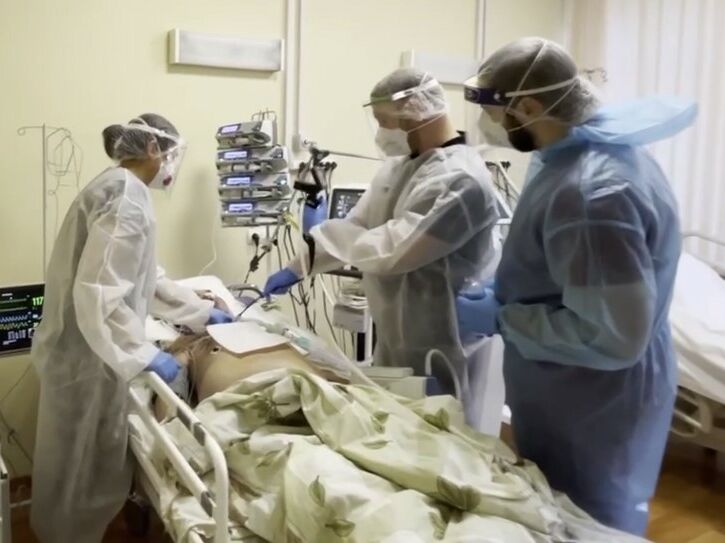 Кличко показав відео з реанімації однієї з київських COVID-лікарень