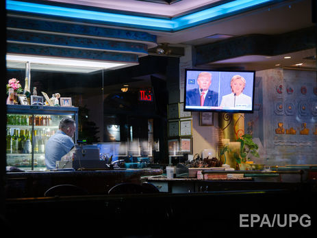 За день до выборов президента Клинтон и Трамп на двоих посетили восемь 