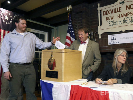 В США стартовали выборы: Клинтон победила на первом участке