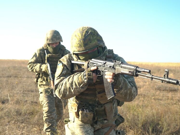 Боевые подразделения ГПСУ провели на Донбассе учебные стрельбы