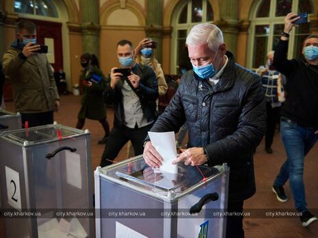 За Терехова на виборах мера Харкова проголосувало майже 54% виборців – екзитпол