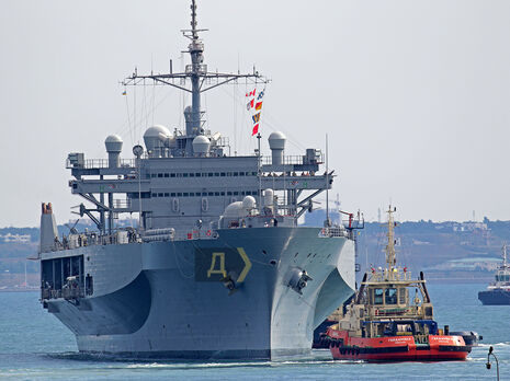 Корабль проведет в Черном море совместные операции с силами НАТО