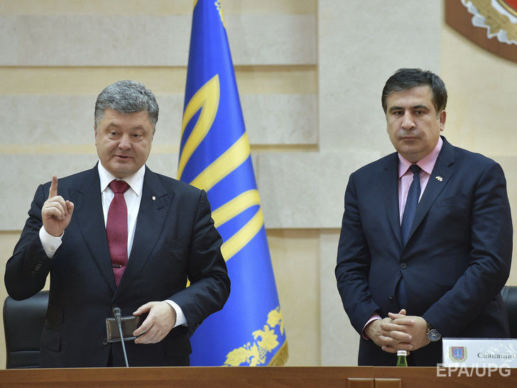 Саакашвили: Порошенко знает, что если называть меня приезжим, то и он тоже приезжий