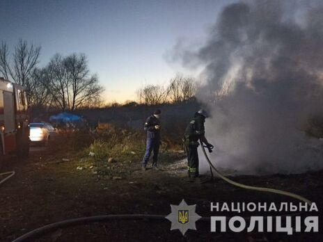 Во Львовской области при пожаре в лагере ромов погиб младенец – полиция