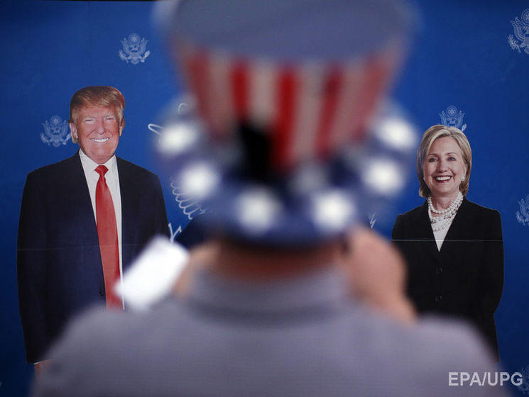 Трамп vs Клинтон. Результаты выборов в США в режиме онлайн