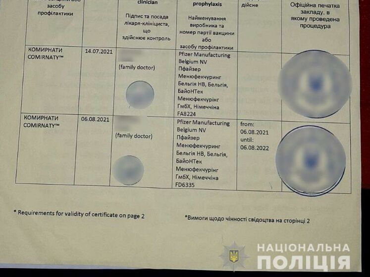 У Мукачеві судитимуть двох співробітниць міськради, які показували на роботі підроблені свідоцтва про вакцинацію