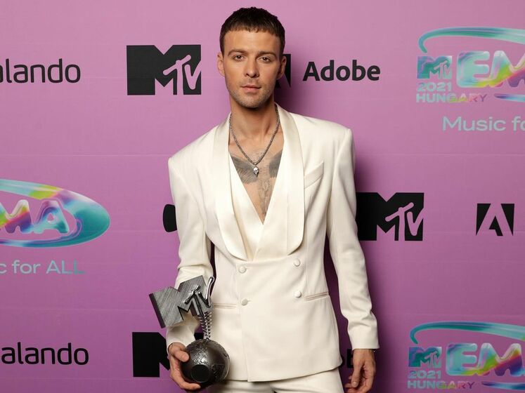 Український співак Макс Барських став найкращим виконавцем за версією MTV Росія