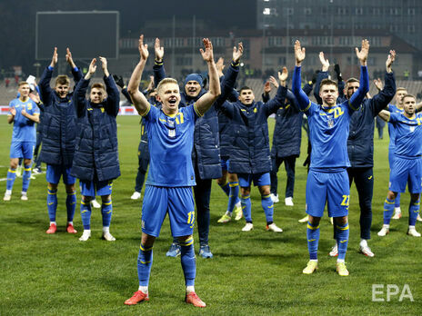 Довбик вышел и забил. Как сборная Украины победила Боснию и Герцеговину и вышла в плей-офф отбора на ЧМ 2022. Фоторепортаж