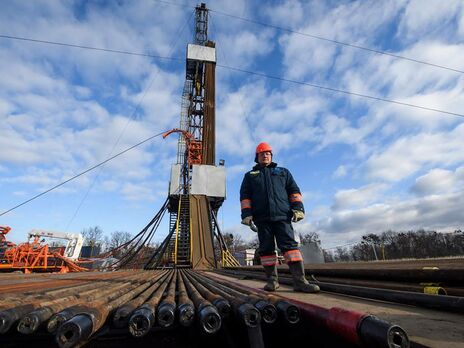 "Укргазвидобування" добывает 73% природного газа в Украине