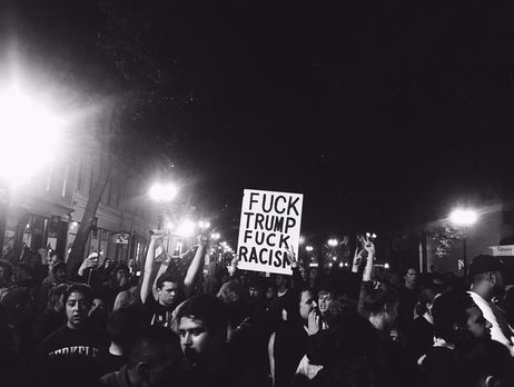 Not my president. В Окленде протестуют против победы Трампа. Фоторепортаж