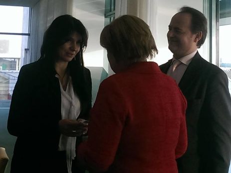 Нардеп Фриз передала Меркель доказательства присутствия российских войск на Донбассе