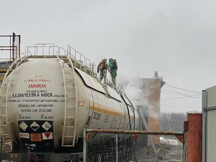 В Винницкой области произошла утечка аммиака из железнодорожной цистерны – ГСЧС