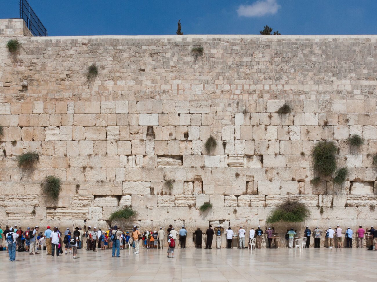 Стена Плача (Западная Стена) в Иерусалиме