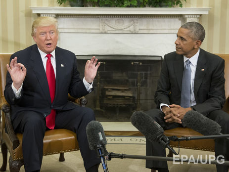 Трамп надеется на сотрудничество с Обамой
