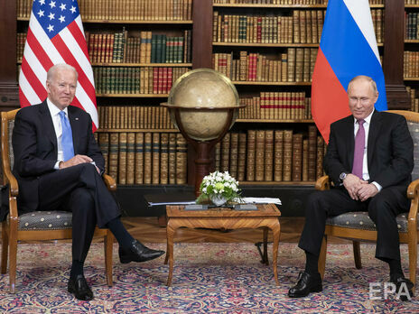 Байден и Путин встречались один раз, летом 2021 года