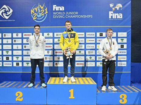 Українець Середа став чемпіоном світу зі стрибків у воду серед юніорів