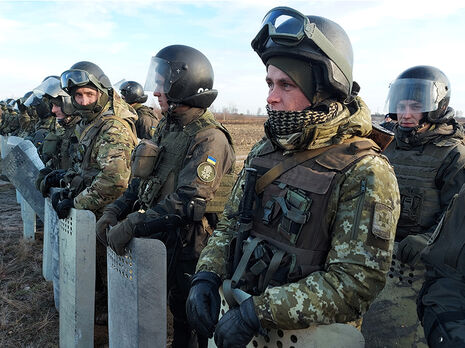 Підрозділи МВС України відпрацювали захист кордону від прориву мігрантів із Білорусі