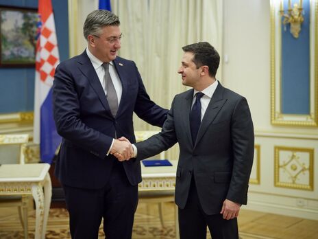 Хорватия подписала декларацию о европейской перспективе Украины