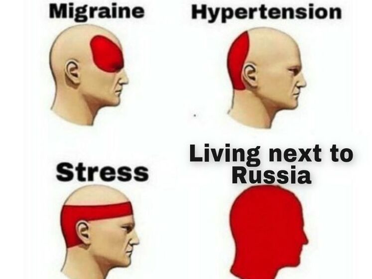 Україна потролила Росію у Twitter мемом про сильний головний біль