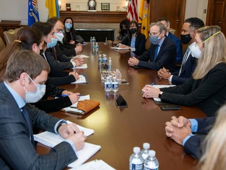 Венедіктова прибула з візитом до мін'юсту США. Це перший такий візит українського генпрокурора за 19 років