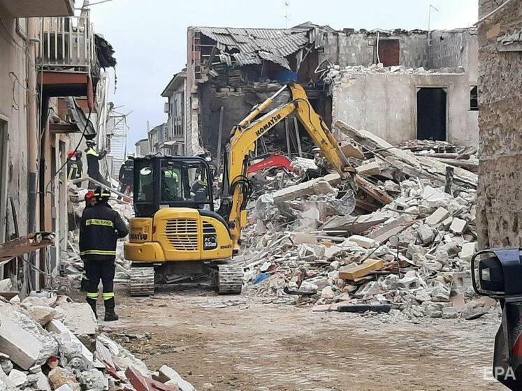 Увеличилось число жертв обрушения домов на Сицилии