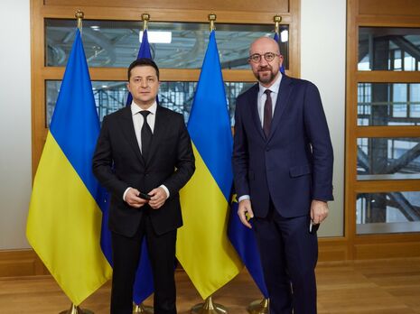 Україна очікує на визнання своєї європейської перспективи з боку ЄС – Зеленський на зустрічі з Мішелем