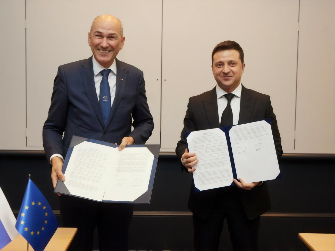 Словения подписала декларацию о европейской перспективе Украины