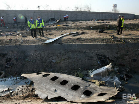 Пассажирский самолет Boeing 737-800 рейса PS752 разбился 8 января 2020 года вблизи столицы Ирана