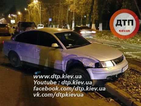 В Киеве произошла полицейская погоня со стрельбой, которая закончилась масштабным ДТП