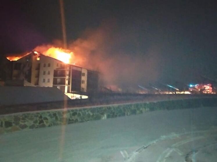В Винницкой области загорелся отель, есть погибший и пострадавшие – ГСЧС