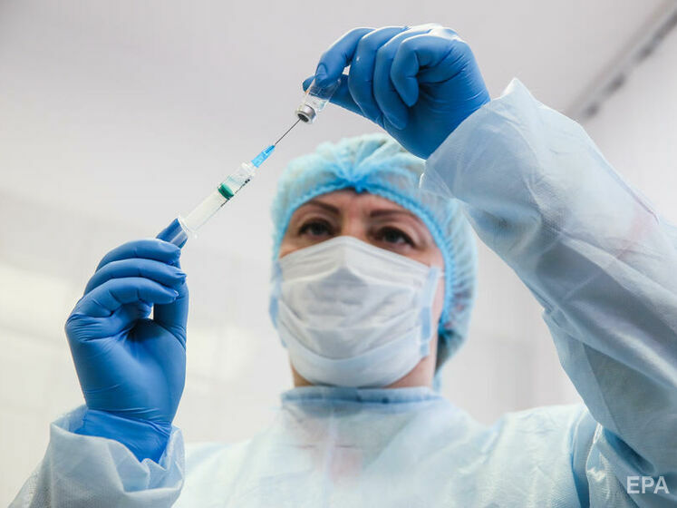 В Украине 46% граждан получили одну прививку от коронавируса