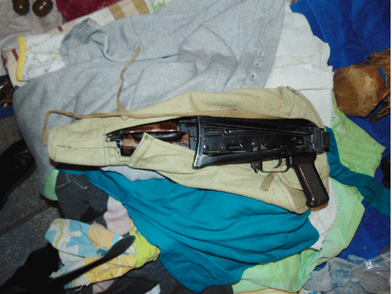 Полиция нашла в доме жителя Черкасс арсенал огнестрельного оружия и боеприпасов