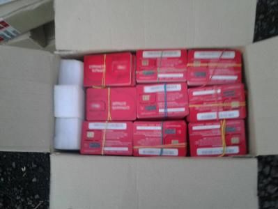 Госпогранслужба: На подконтрольную боевикам территорию Донбасса пытались ввезти карточки пополнения на 4 млн грн