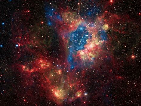 NASA показало галактичну туманність у сузір'ї Золота Риба