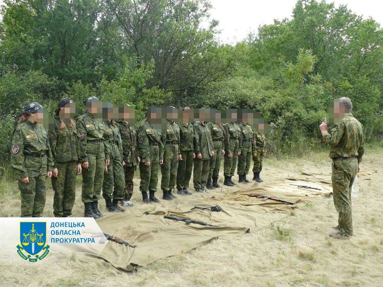 В Горловке 51-летний мужчина учил детей военному делу для дальнейшей службы в "гвардии ДНР"